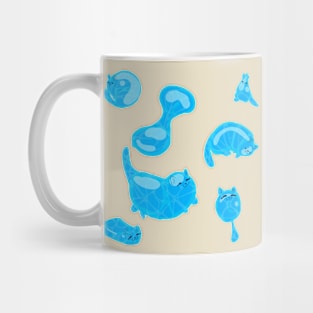 Water cat family! Mug